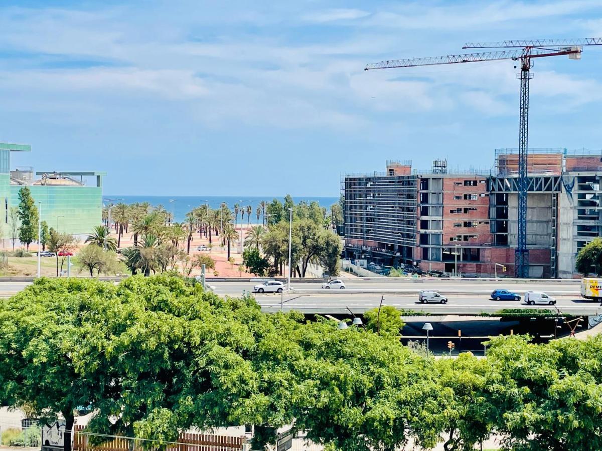 Forum De Barcelona Sea View Apartment With Garage Parking Sant Adria de Besos Luaran gambar